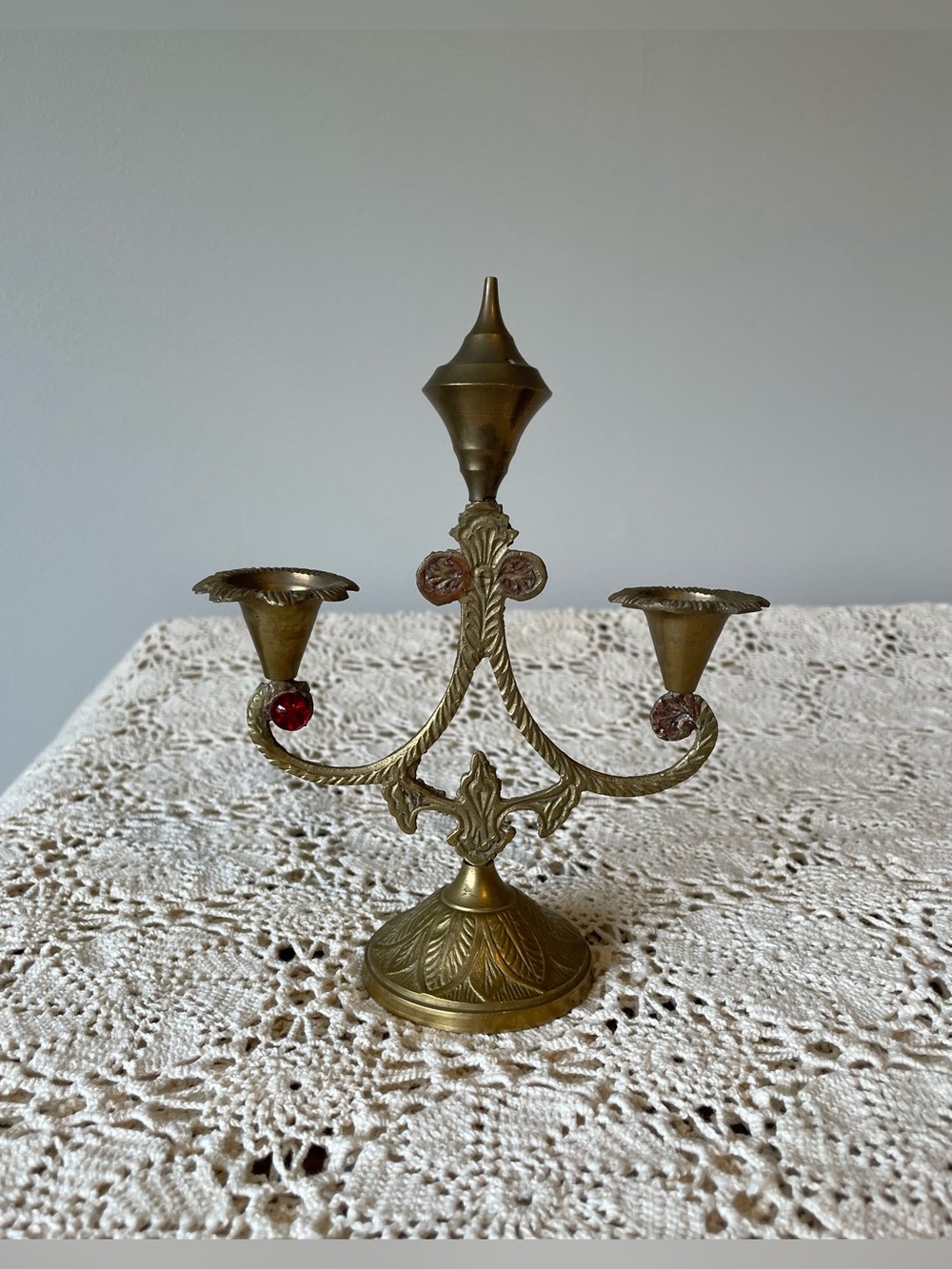 Brass Agarbatti Stand Candelabra